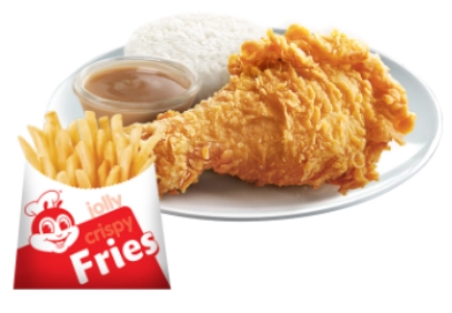 1 - pc. Chickenjoy with Fries