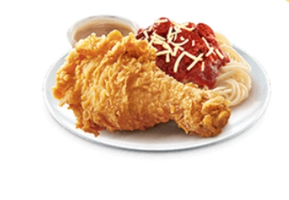 1 PC CHICKENJOY WITH JOLLY SPAGHETTI AT JOLLIBEE