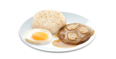 BREAKFAST BURGER STEAK