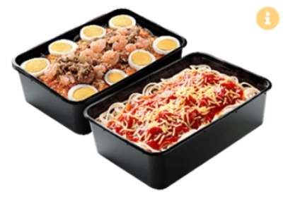 JOLLY SPAGHETTI & PALABOK FAMILY PAN AT JOLLIBEE