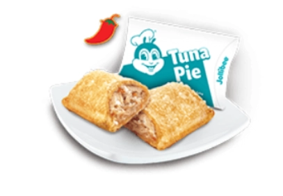 SPICY TUNA PIE AT JOLLIBEE